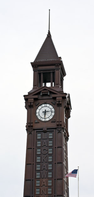 Clock in Hoboken Ferry Terminal